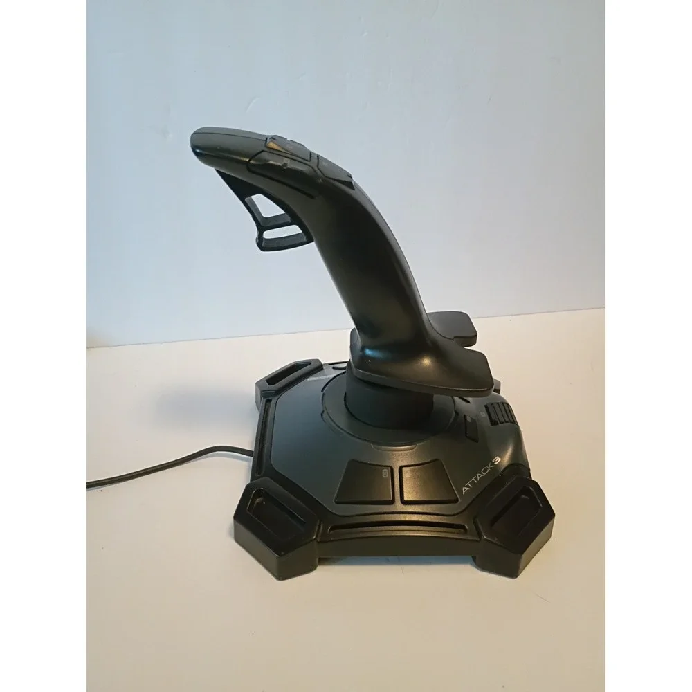 Logitech Attack 3 Joystick ATK3 Flight Stick Control USB PC Controller